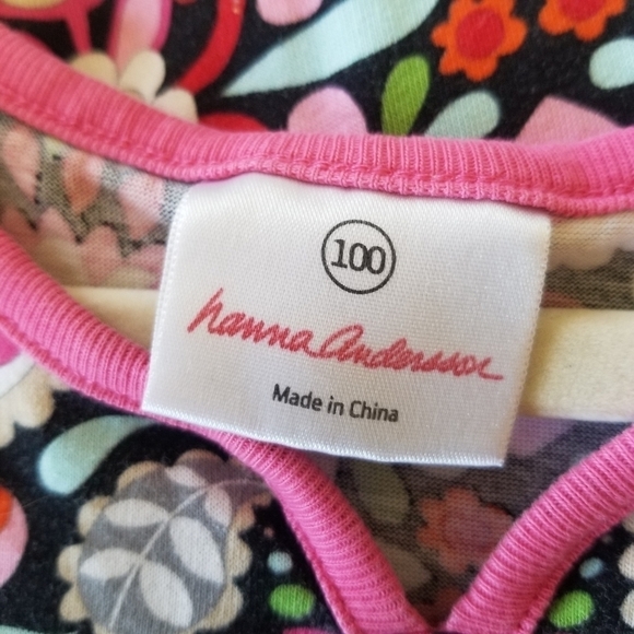 Hanna Andersson | 100% Cotton Floral Dress - Picture 4 of 5